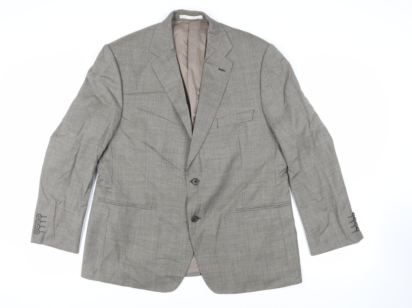 Mens UK Size 44 Marks and Spencer Regular Grey Suit Jacket