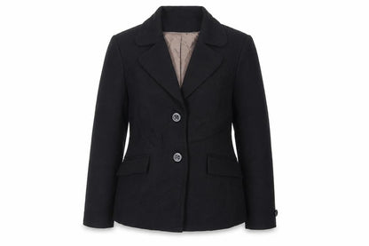 Womens UK Size 16 J.Taylor Black Kimono Coat