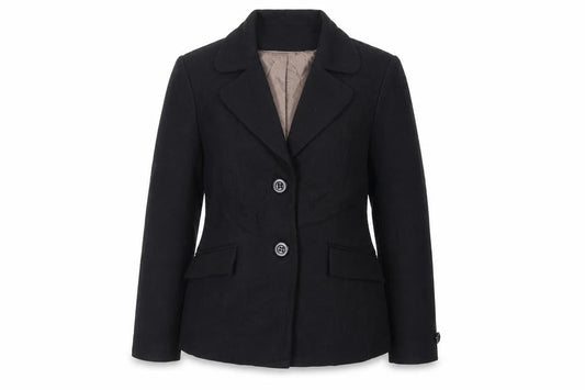Womens UK Size 16 J.Taylor Black Kimono Coat