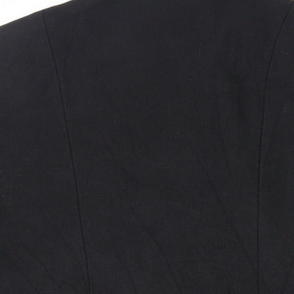 Womens UK Size 16 J.Taylor Black Kimono Coat