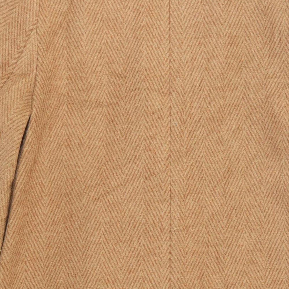Womens UK Size 10 NEXT Brown Overcoat