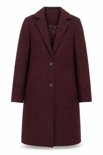 Womens UK Size 8 New Look Purple Overcoat