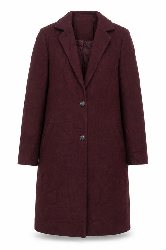 Womens UK Size 8 New Look Purple Overcoat