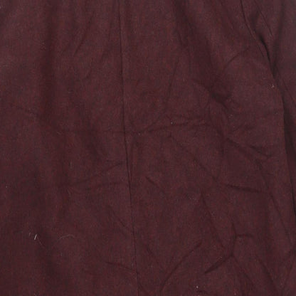 Womens UK Size 8 New Look Purple Overcoat