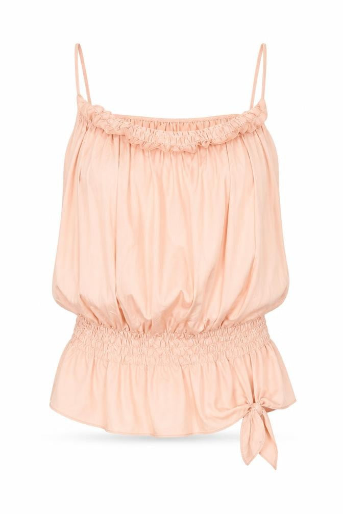 Womens UK Size 10 Topshop Orange Camisole Blouse