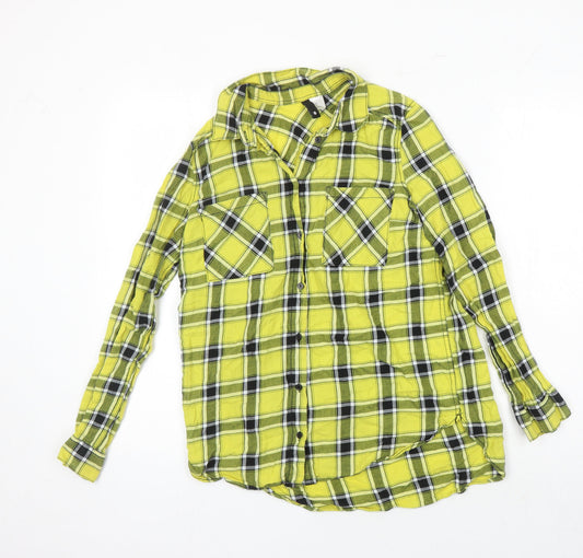 Womens UK Size 8 H&M Multicoloured Basic Blouse