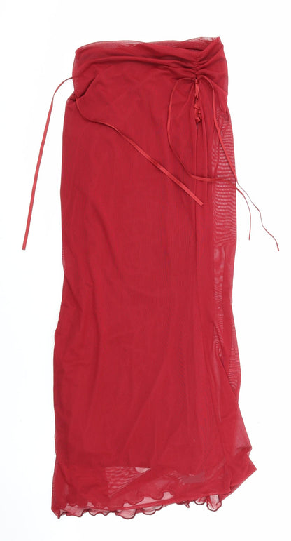 Womens UK Size XS ROMWE Straight & Pencil  Skirt