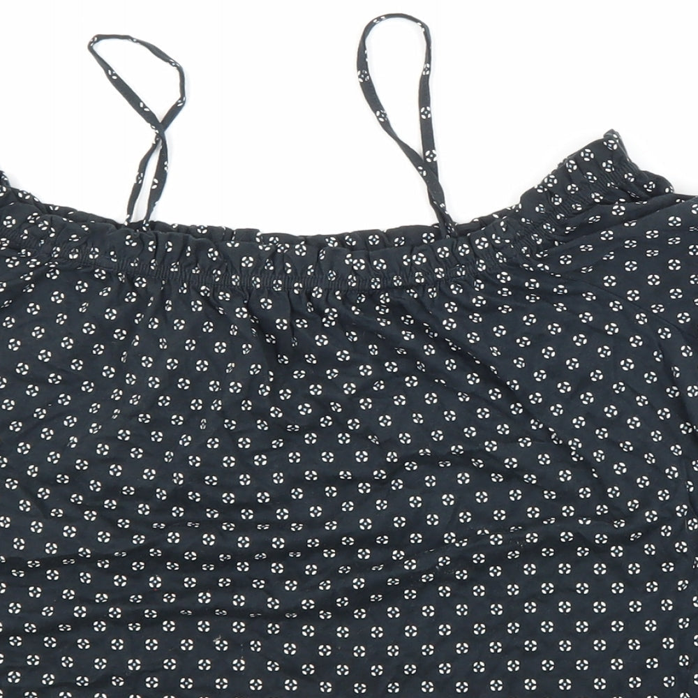 Womens UK Size S H&M Multicoloured Basic Blouse