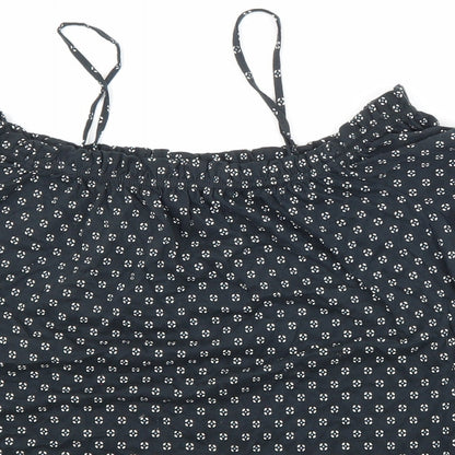 Womens UK Size S H&M Multicoloured Basic Blouse