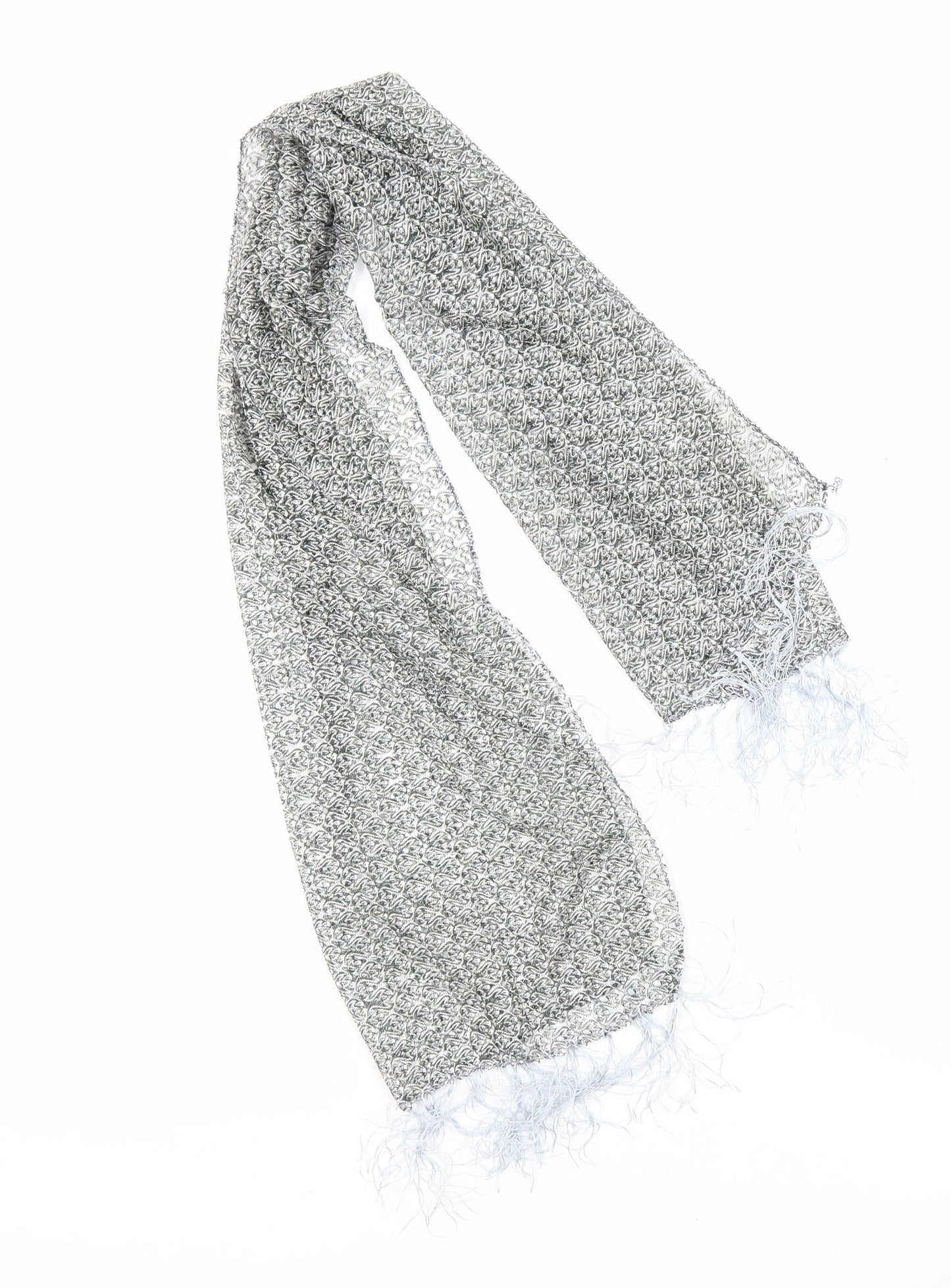 Unbranded Womens Multicoloured Acrylic Scarf