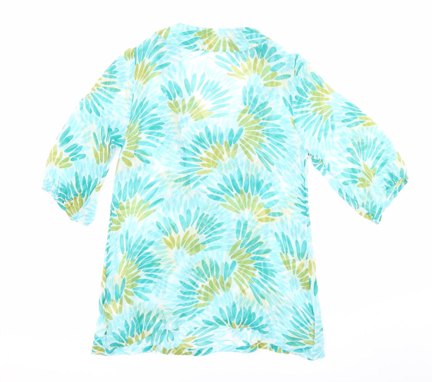 Womens UK Size 10 Monsoon Multicoloured Tunic Blouse
