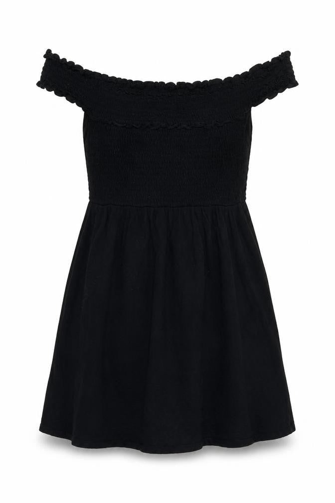 Womens UK Size M H&M Black Basic T-Shirt