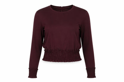 Womens UK Size S Zara Purple Basic T-Shirt