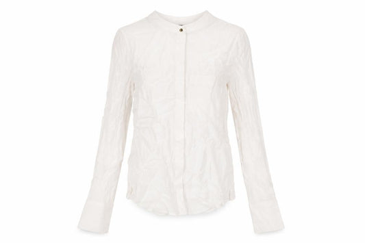Womens UK Size 6 Marks and Spencer White Basic Button-Up