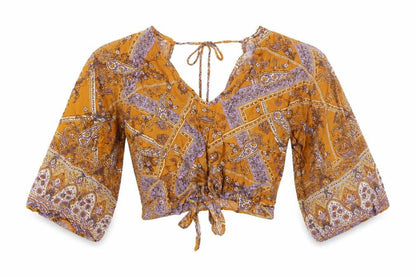 Womens UK Size 10 Miss Selfridge Yellow Basic Blouse