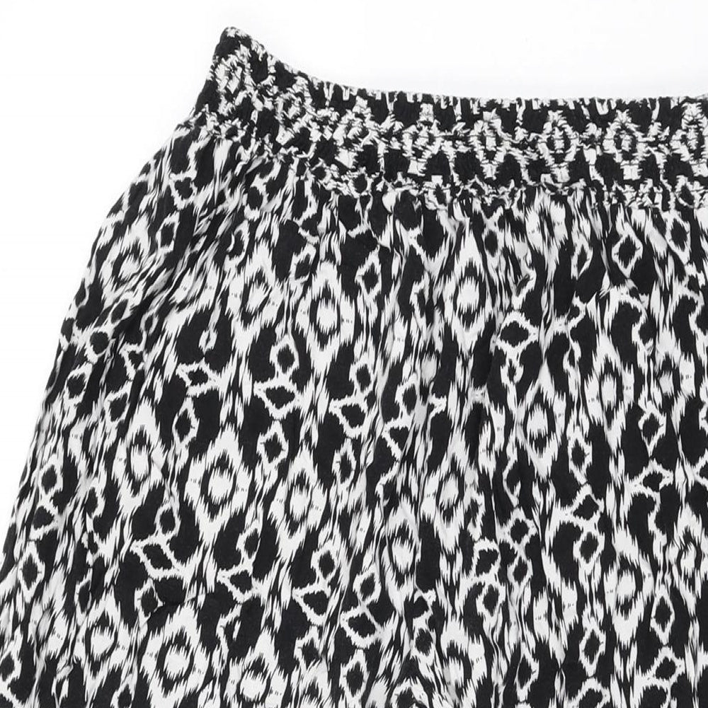 Womens UK Size M Marks and Spencer Regular Fit  Black Trousers