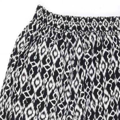 Womens UK Size M Marks and Spencer Regular Fit  Black Trousers