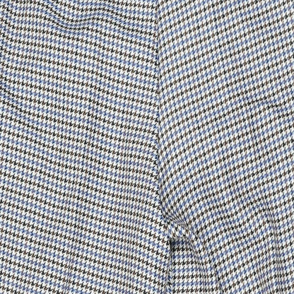 Shopping Shop Womens Grey Geometric Polyester Trousers Size XL L28 in Regular Zip