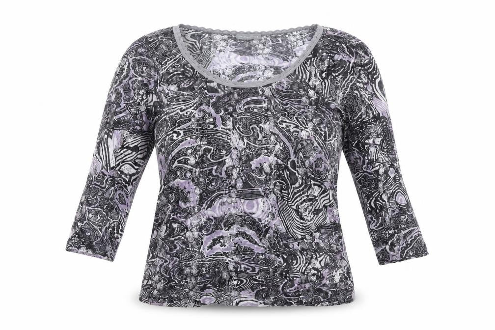 Womens UK Size 14 Per Una Black Basic T-Shirt