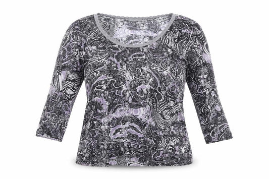 Womens UK Size 14 Per Una Black Basic T-Shirt