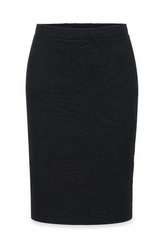 EDC Womens Black Polyester Straight & Pencil Skirt Size L