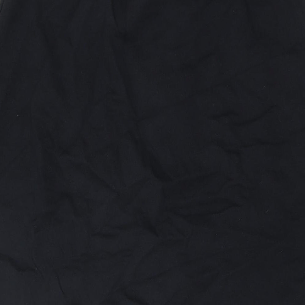 Brand and care label for EDC women’s black polyester straight & pencil skirt, size L