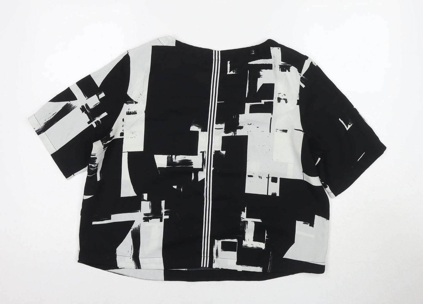Womens UK Size 12 Only Black Basic Blouse