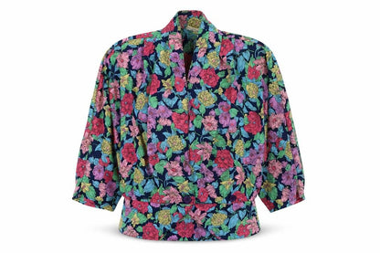 Womens UK Size 10 Solo Multicoloured Basic Button-Up