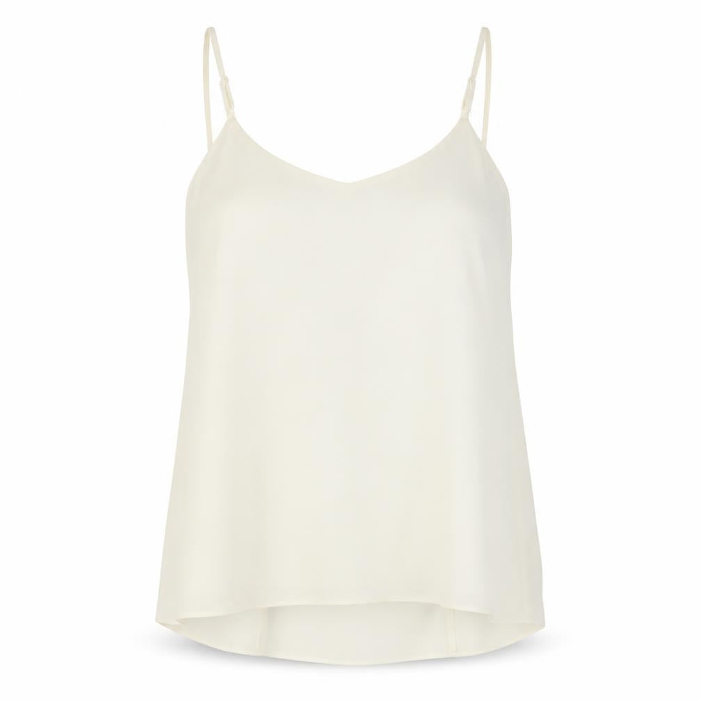 Womens UK Size 14 Oasis White Basic Tank