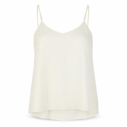 Womens UK Size 14 Oasis White Basic Tank