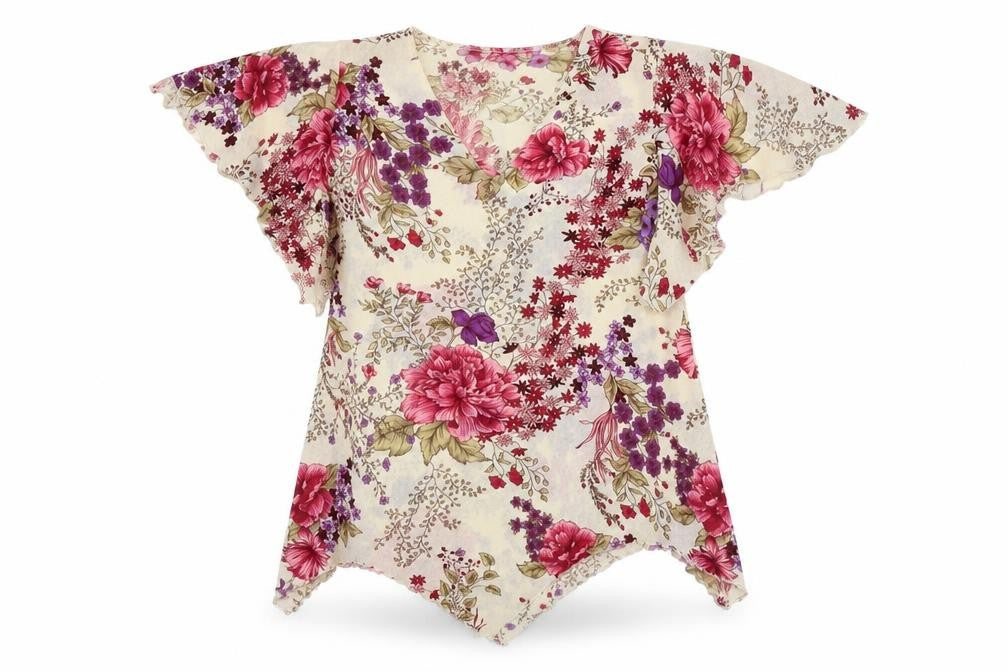Womens UK Size L Saloos Multicoloured Basic Blouse