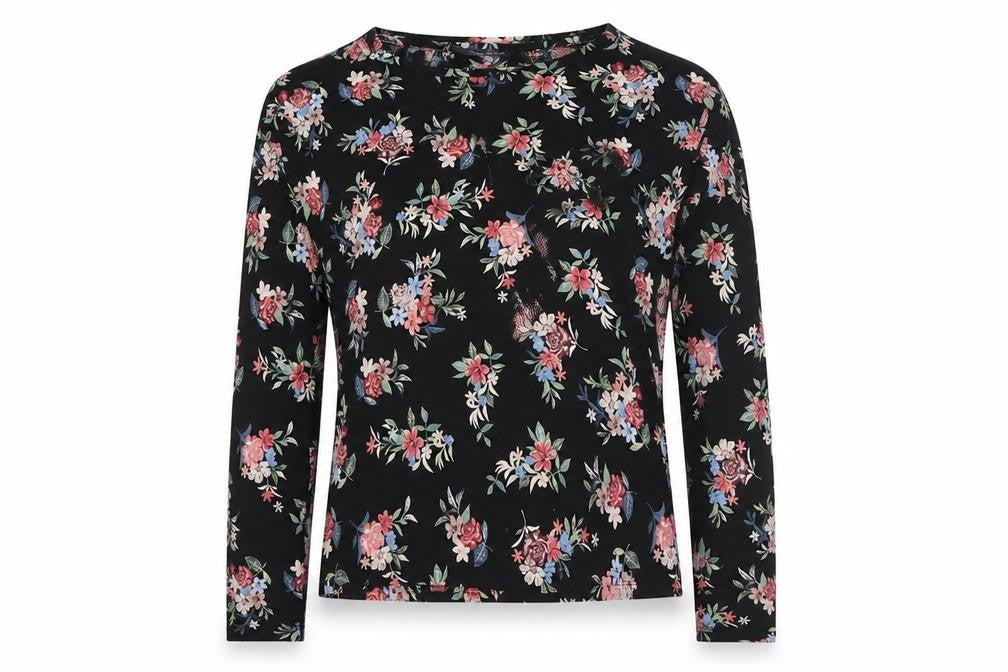 Womens UK Size 8 Marks and Spencer Black Basic Blouse