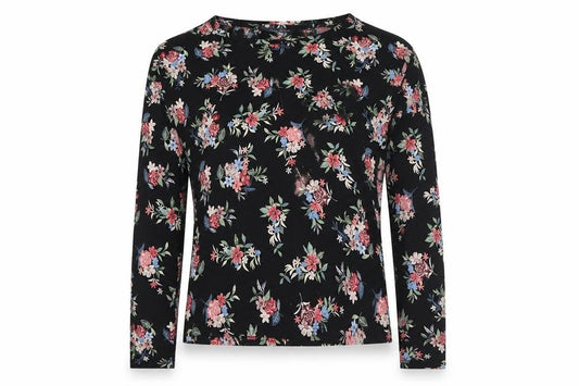 Womens UK Size 8 Marks and Spencer Black Basic Blouse