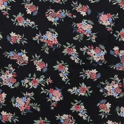 Womens UK Size 8 Marks and Spencer Black Basic Blouse