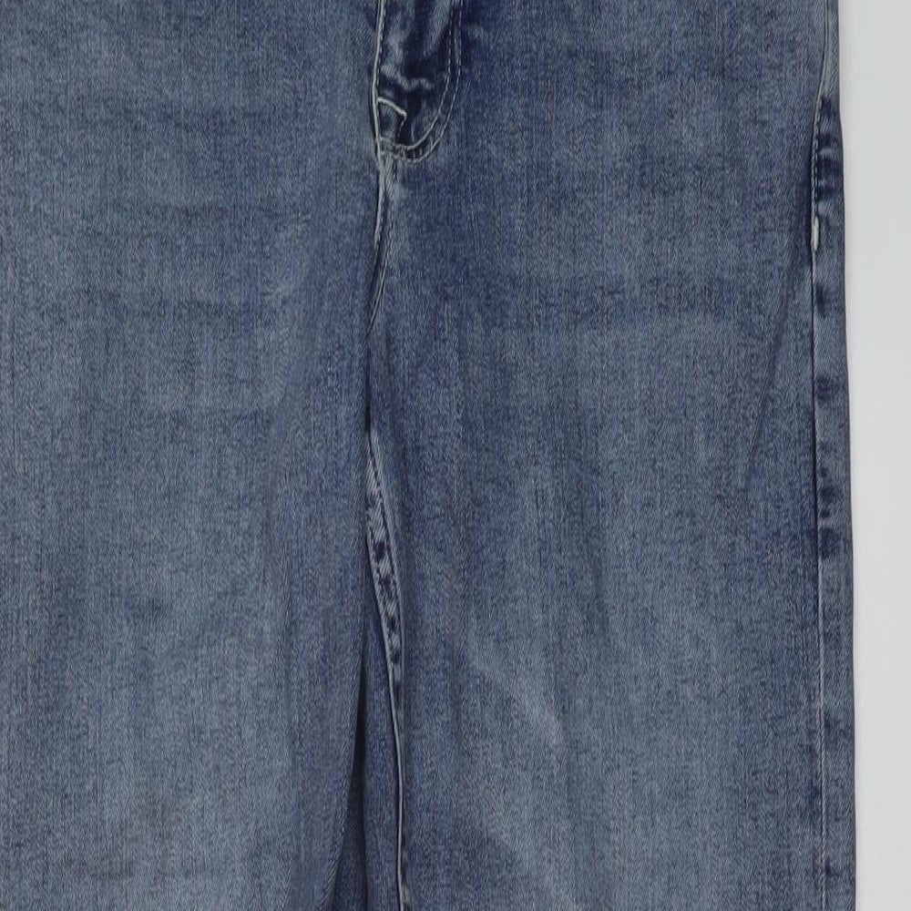 ASOS Mens Blue Cotton Skinny Jeans Size 29 in L32 in Regular Button