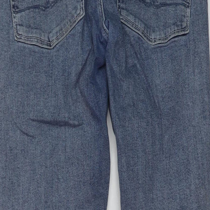 ASOS Mens Blue Cotton Skinny Jeans Size 29 in L32 in Regular Button