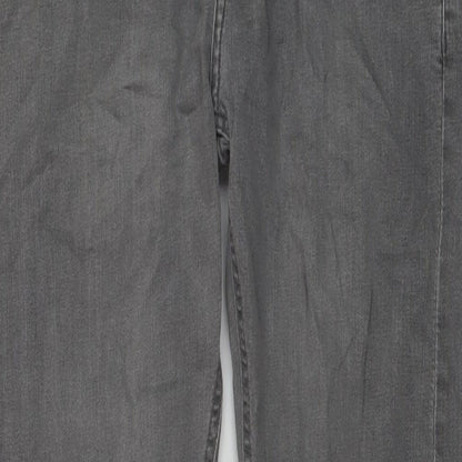 Mens UK Size 30 in NEXT Regular Fit Skinny Grey Jeans
