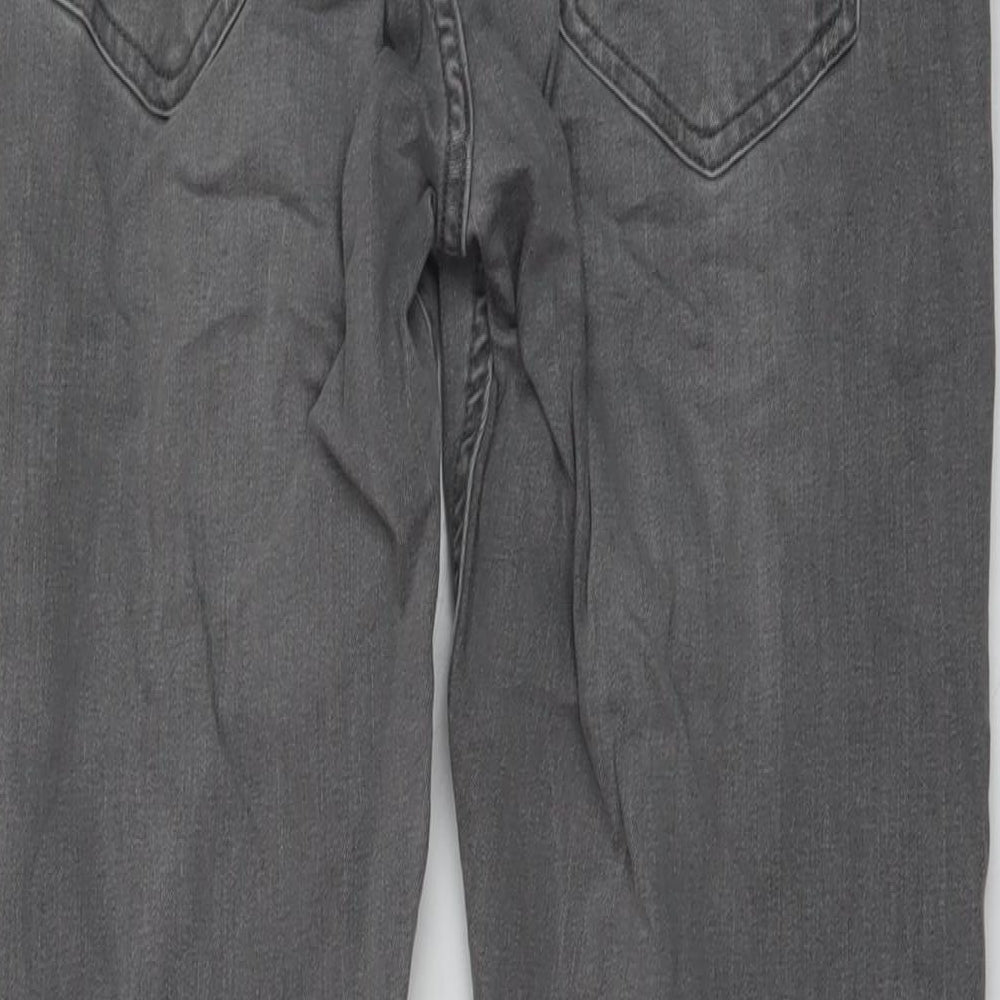 Mens UK Size 30 in NEXT Regular Fit Skinny Grey Jeans