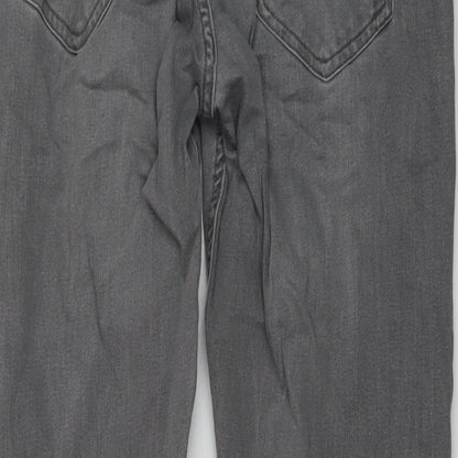 Mens UK Size 30 in NEXT Regular Fit Skinny Grey Jeans