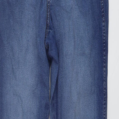 Womens UK Size 28 in H&M Regular Fit Skinny Blue Jeans