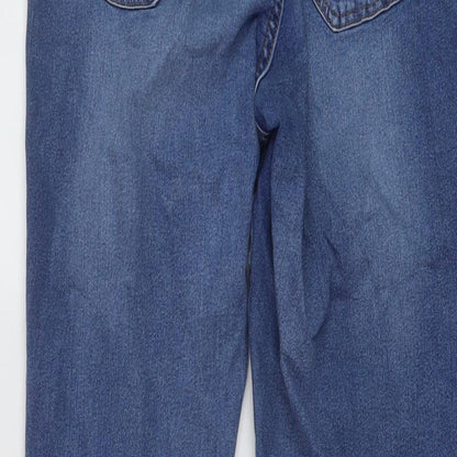 Womens UK Size 28 in H&M Regular Fit Skinny Blue Jeans