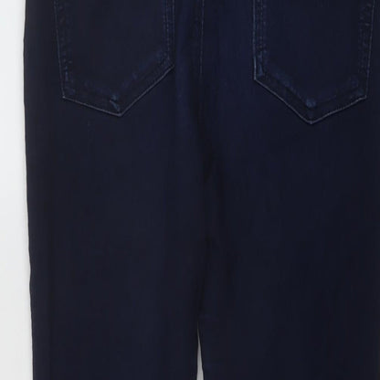 Womens UK Size 10 Marks and Spencer Regular Fit Skinny Blue Jeans