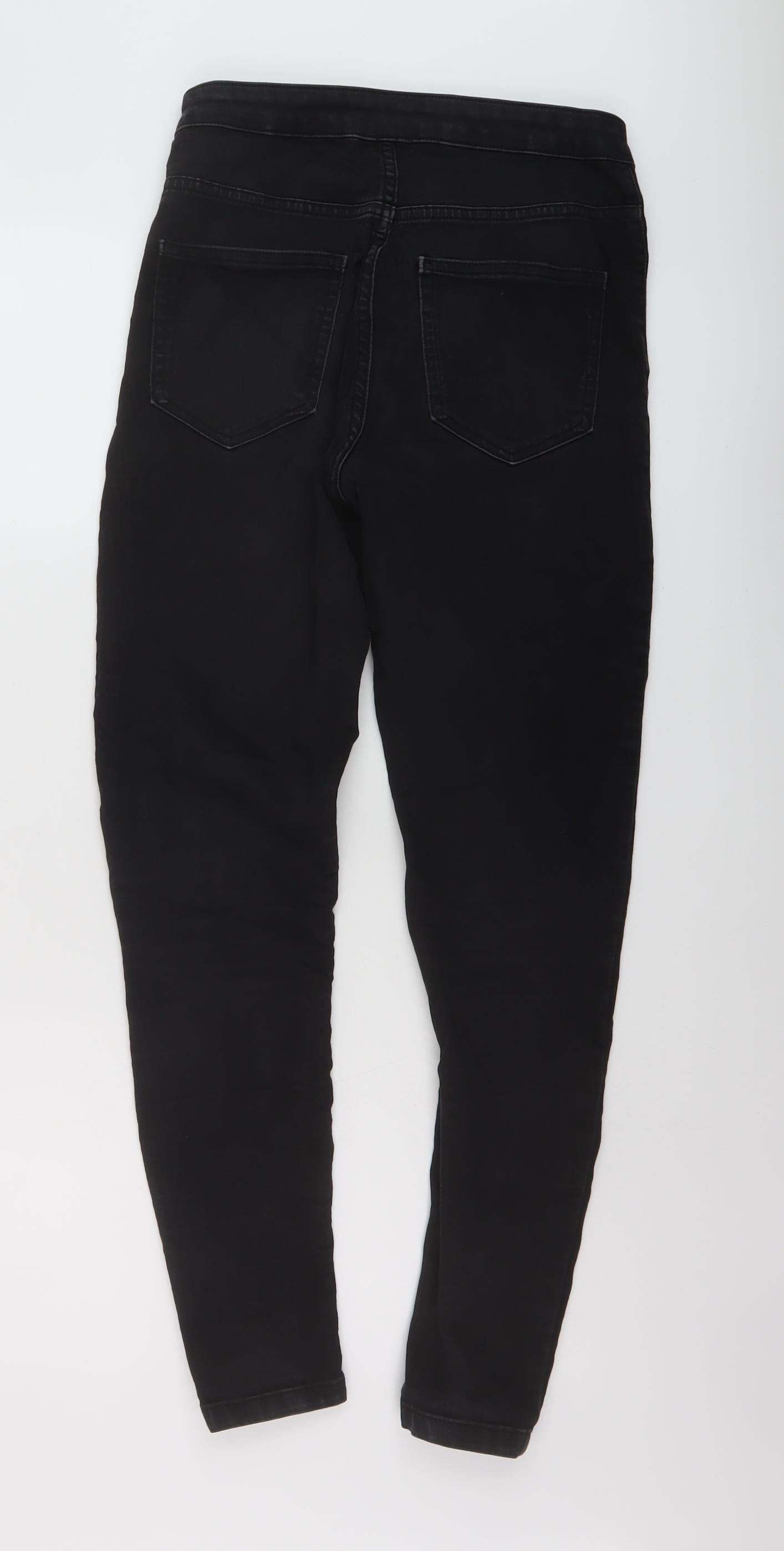 Womens UK Size 10 Marks and Spencer Regular Fit Skinny Black Jeans