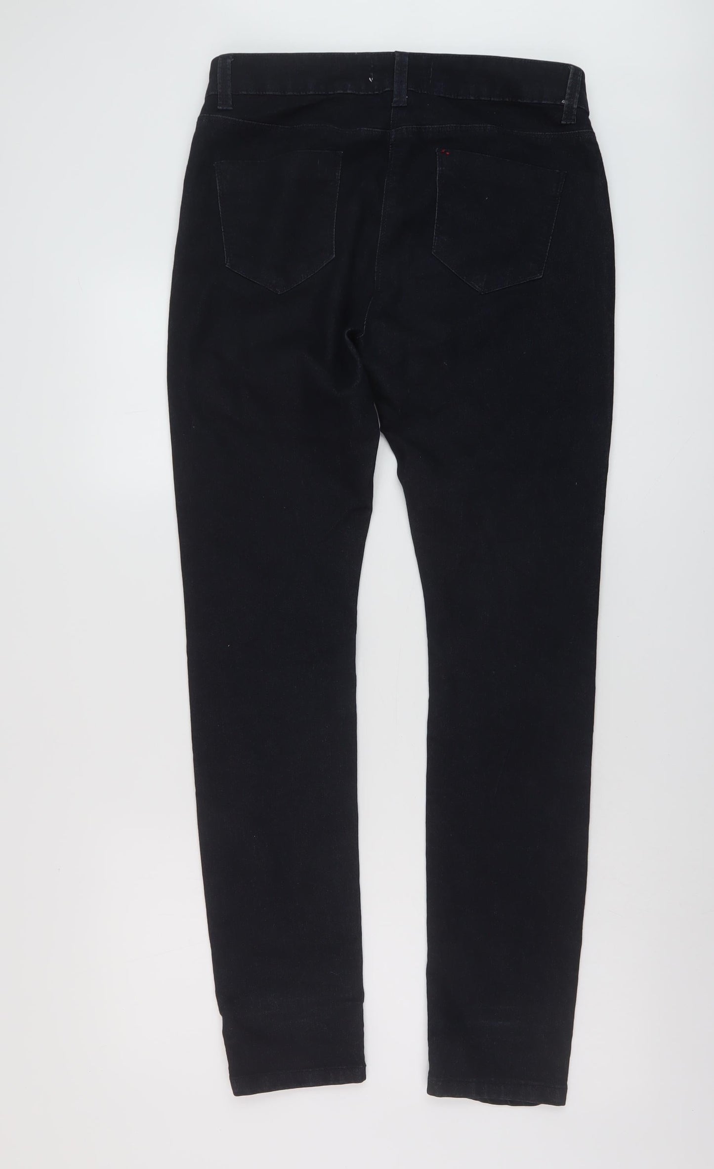 Womens UK Size 14 Papaya Regular Fit Skinny Blue Jeans