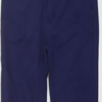 Denim & Co. Womens Blue Cotton Skinny Jeans Size 6 L30 in Regular Button