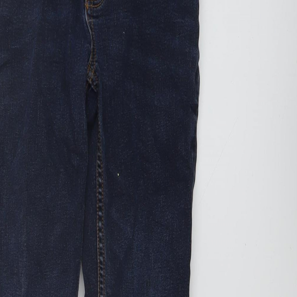 TU Boys Blue Cotton Straight Jeans Size 9 Months Regular Button