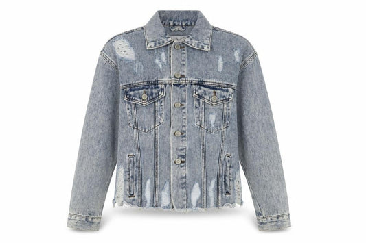 Womens UK Size 8 Denim & Co. Blue Jacket