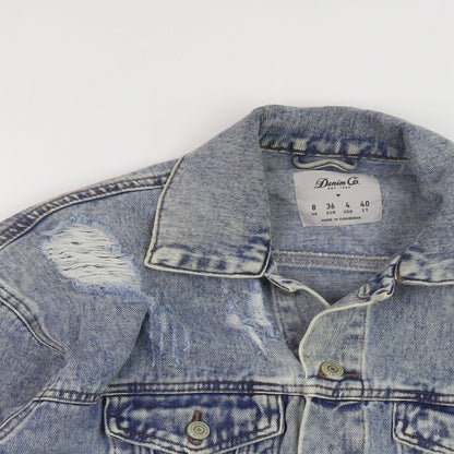 Womens UK Size 8 Denim & Co. Blue Jacket