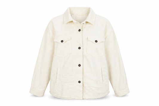 Zara Womens Ivory Jacket Size S Button