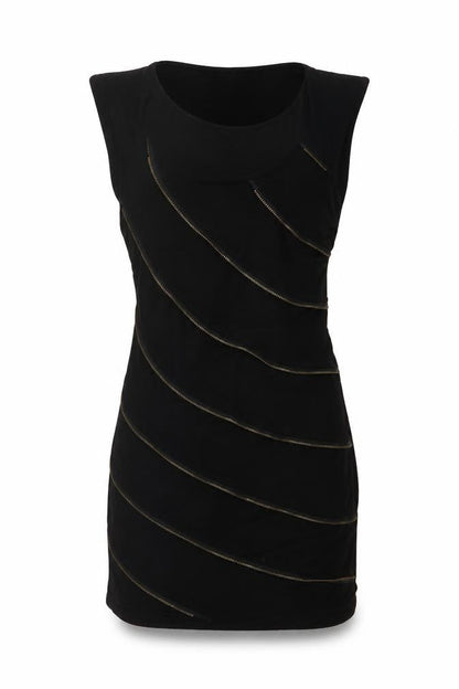 River Island Womens Black Viscose Mini Size 14 Round Neck Pullover